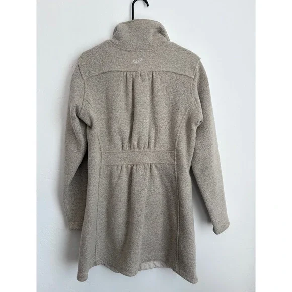 Kuhl Savina Long Fleece Sweater Jacket Outdoors Gorpcore Granola Scandi Minimal - Picture 6 of 8